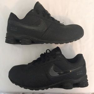 Nike Shox Childrens Black Athletic Sneakers Sz 1.5